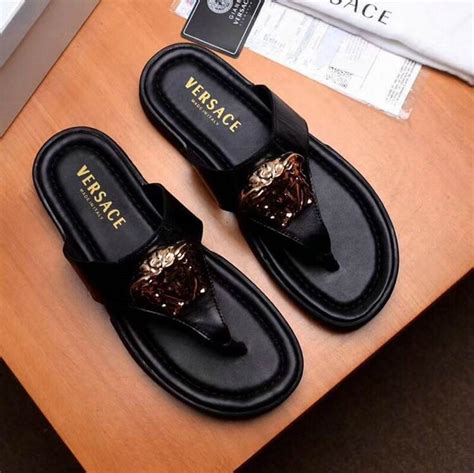 versace mens sandals